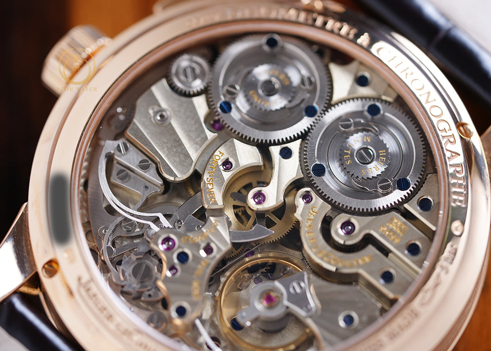 Jaeger Duometre Chronograph Pink Gold