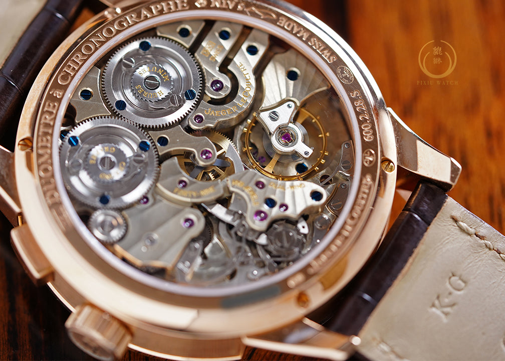 Jaeger Duometre Chronograph Pink Gold
