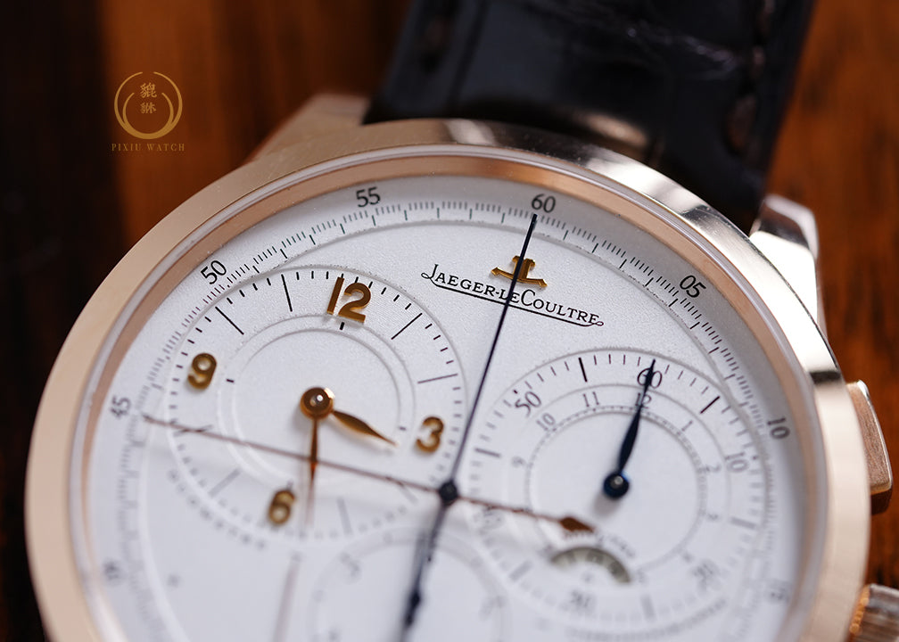 Jaeger Duometre Chronograph Pink Gold
