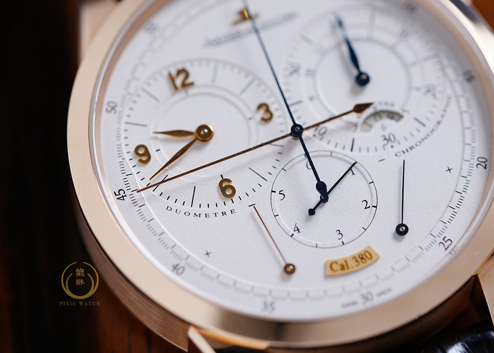 Jaeger Duometre Chronograph Pink Gold