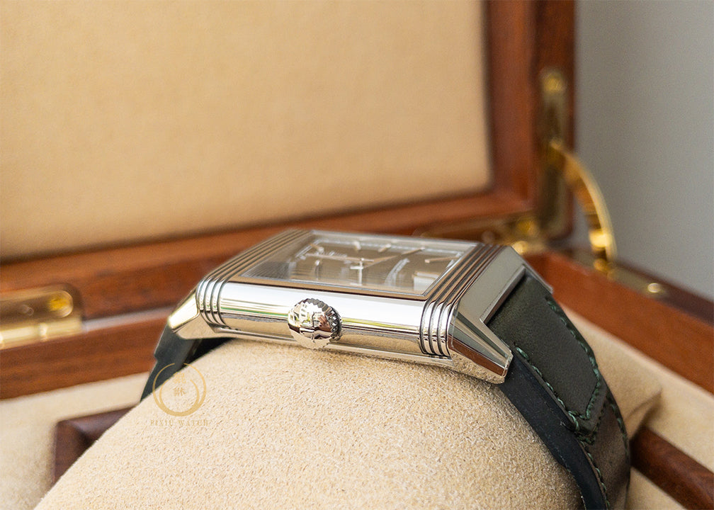 JLC Reverso Tribute Monoface Deep Green