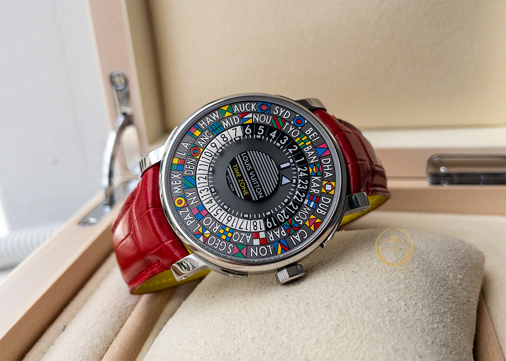 Louis Vuitton Escale Time Zone Steel