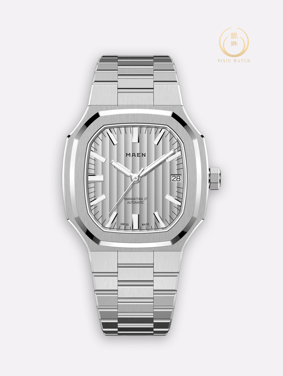 MAEN Manhattan Date Ice Grey