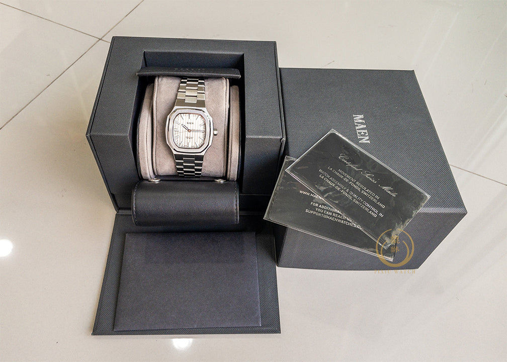 MAEN Manhattan Date Ice Grey