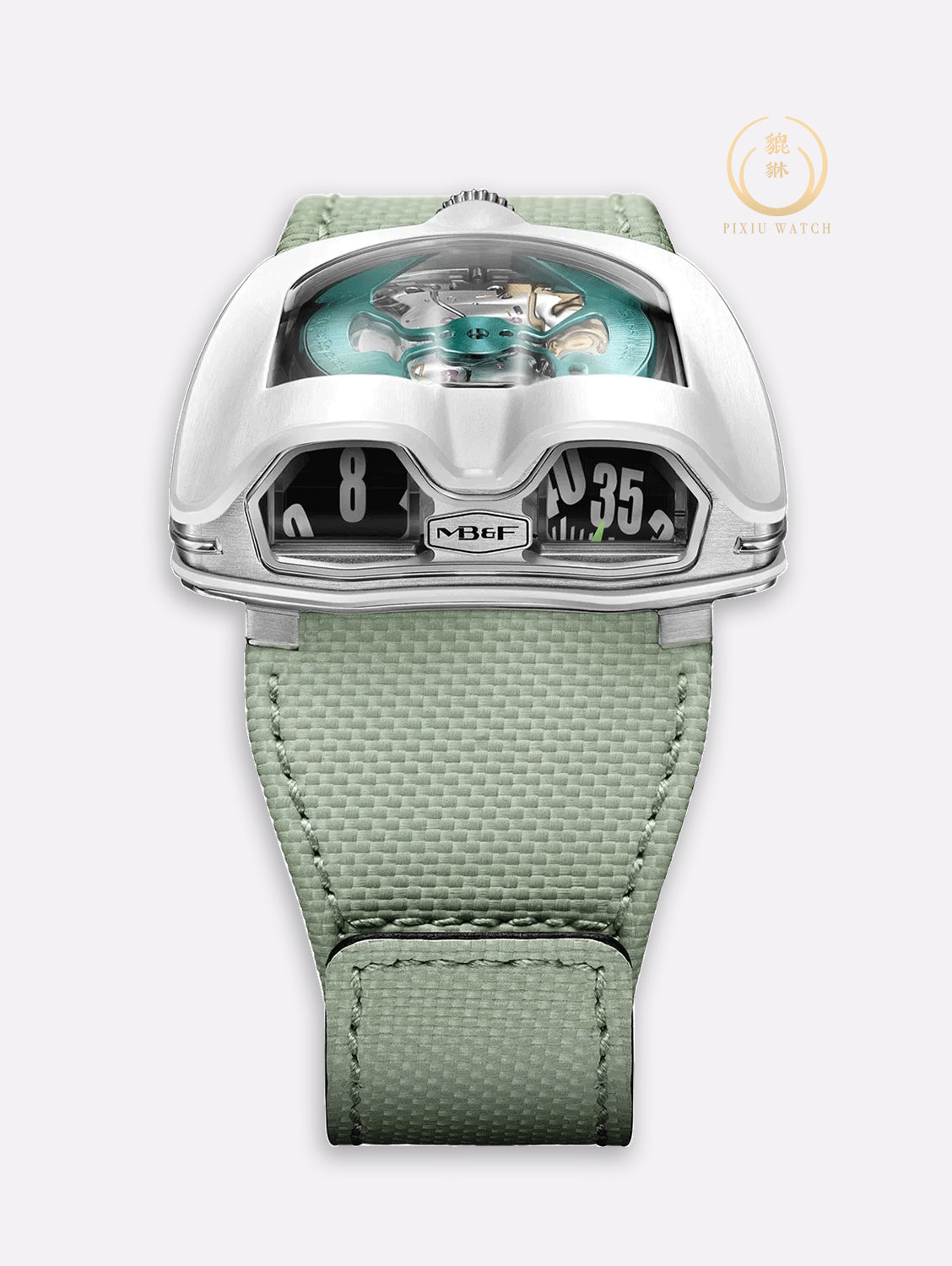 MB&F HM8 Mark 2 White Edition