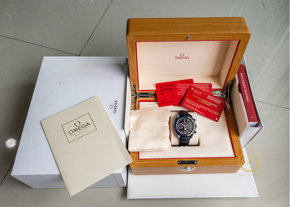 Omega Moonphase Blue Side Of The Moon