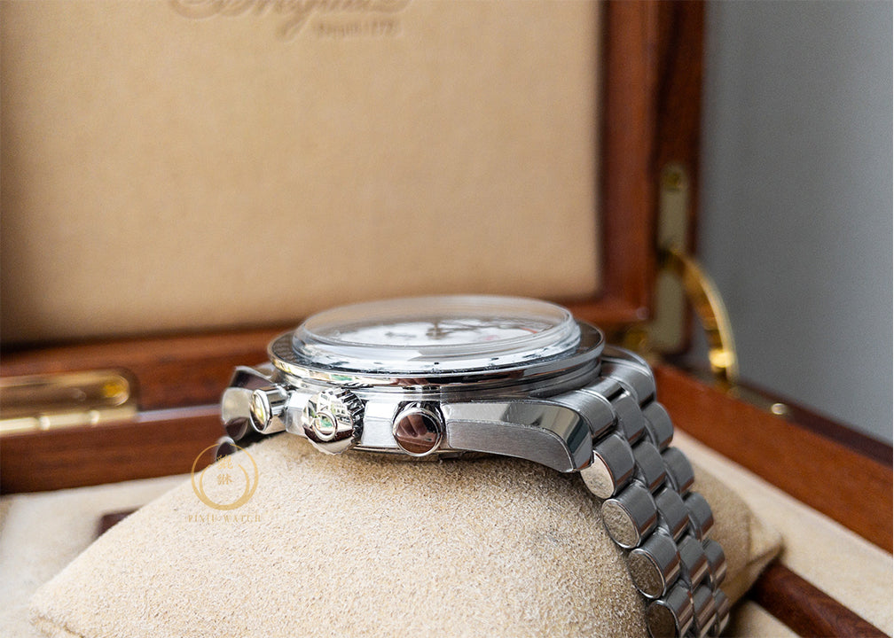 Omega Speedmaster Moonwatch White Dial