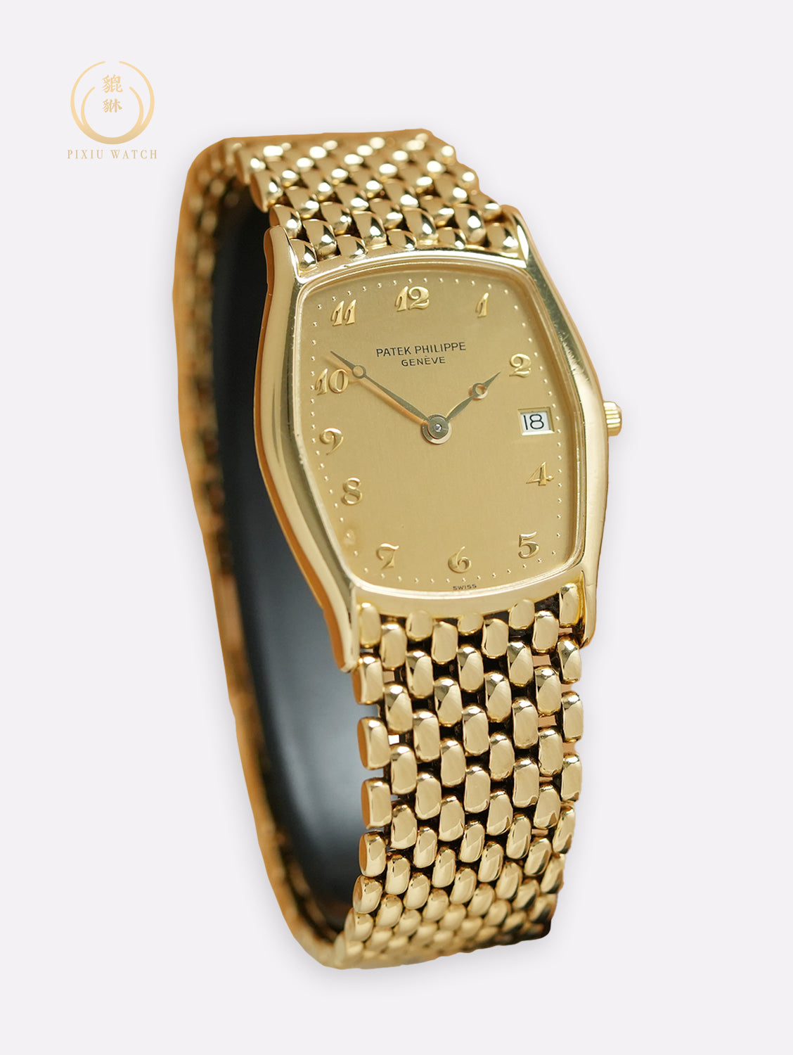 Patek Philippe Gondolo Full Gold Quartz