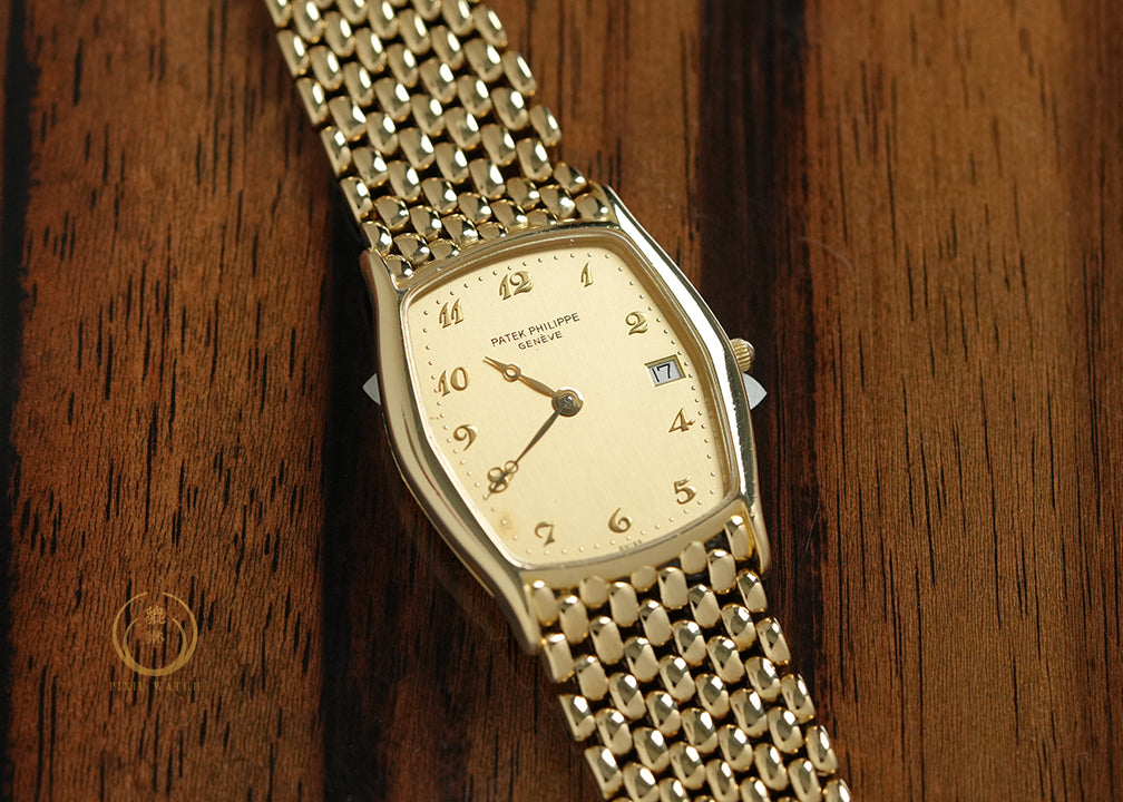 Patek Philippe Gondolo Full Gold Quartz