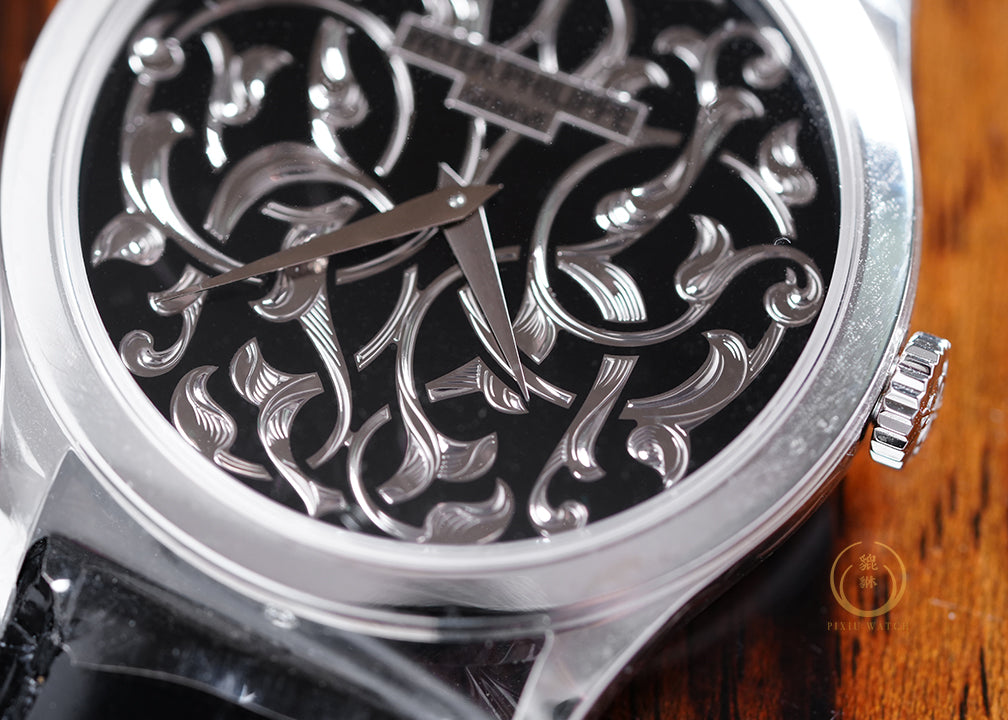 “NOS” Patek Rare Handcrafts Platinum