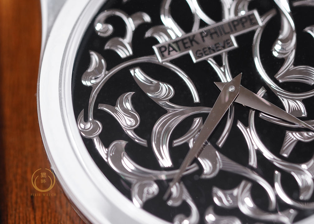 “NOS” Patek Rare Handcrafts Platinum