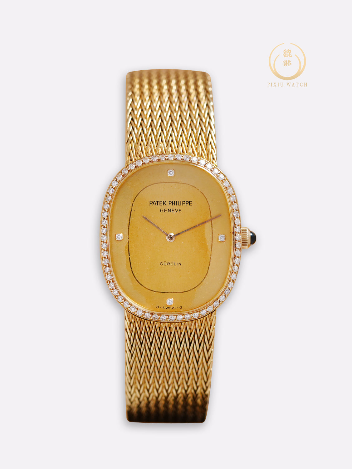 Patek Vintage Ellipse Full Gold 3849/4