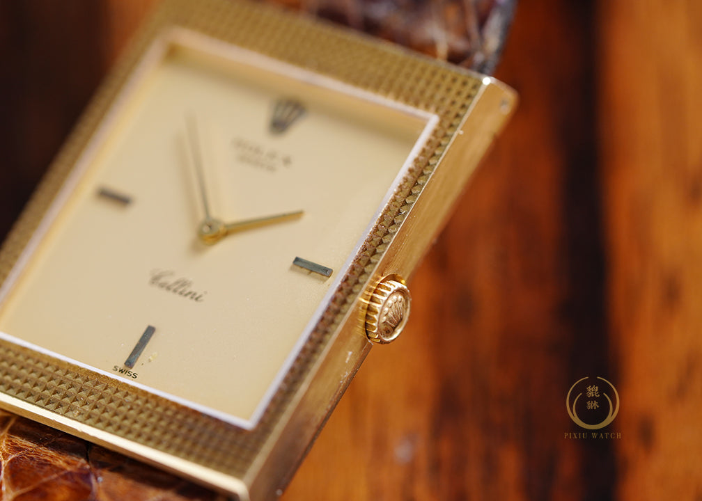 Rolex Cellini 4127 Clous de Paris Yellow Gold