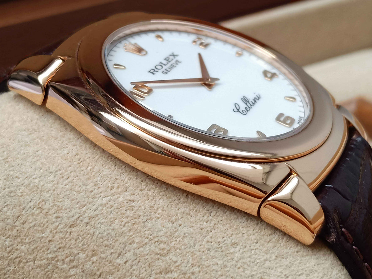 Rolex Cellini Cestello 18K Rose Gold