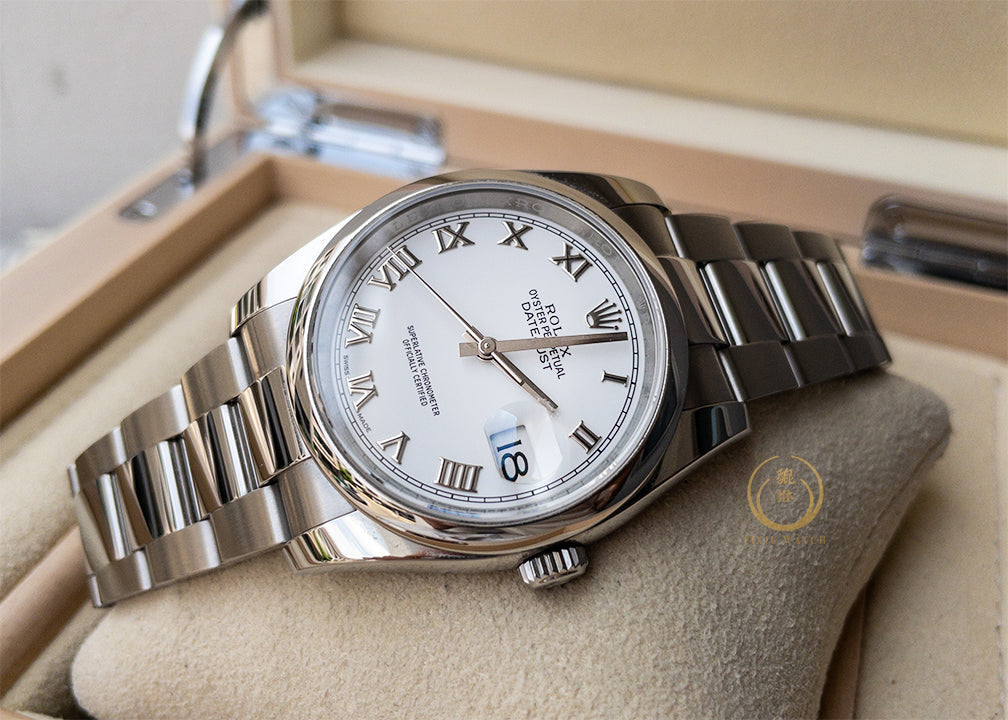 Rolex Datejust 116200 White Dial