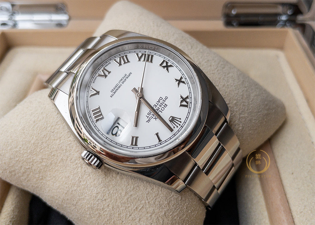 Rolex Datejust 116200 White Dial