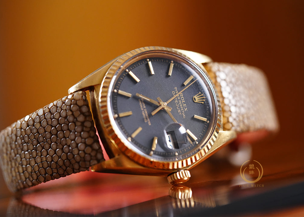 Rolex Datejust 1601 Black Pie-pan