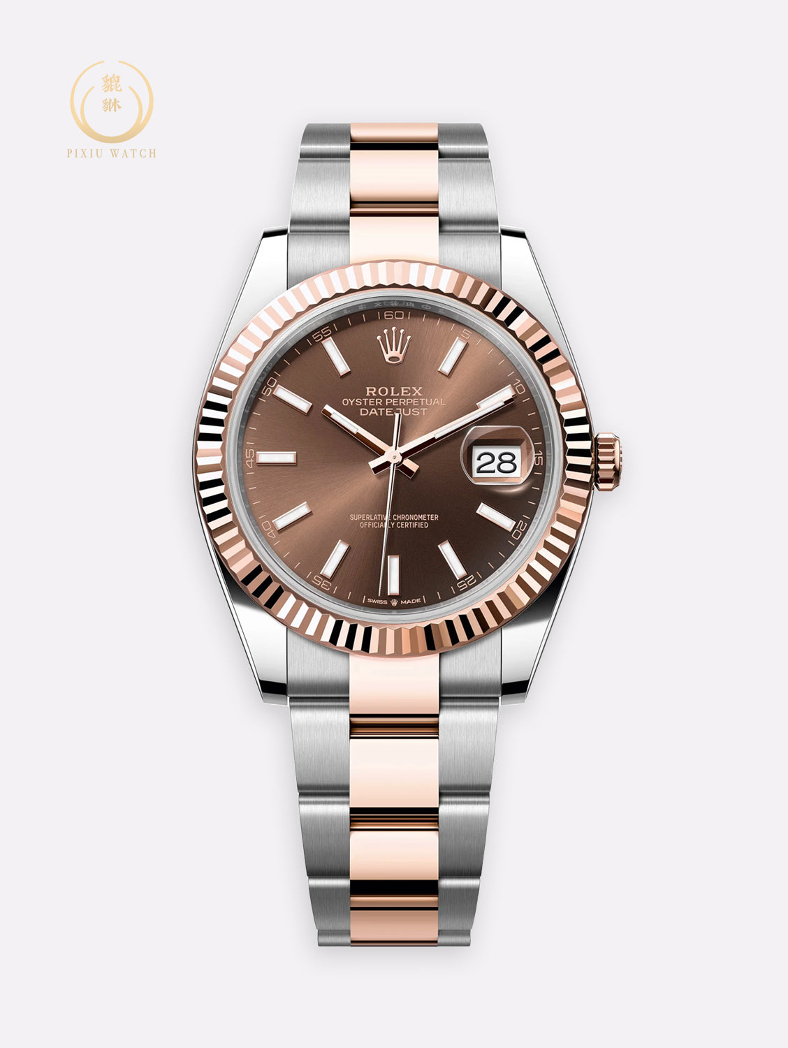 Rolex Datejust 41 Two-tone Chocolate Dial