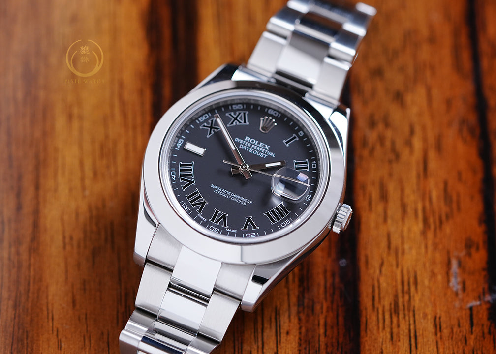 Rolex Datejust II Black Wimbledon