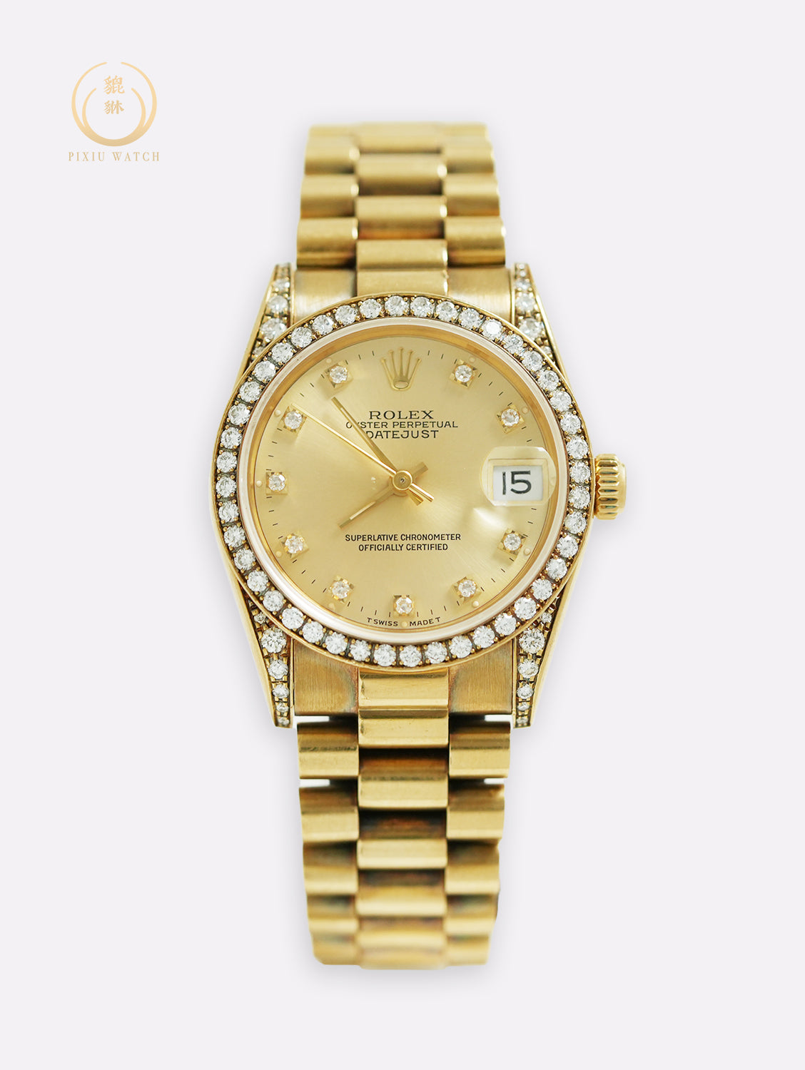 Rolex Datejust Full Yellow Gold 68158