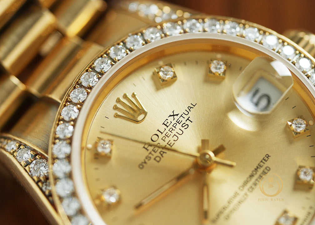 Rolex Datejust Full Yellow Gold 68158