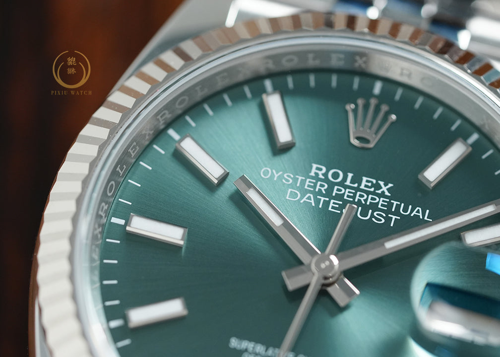 Rolex Datejust Mint Green Dial 126234