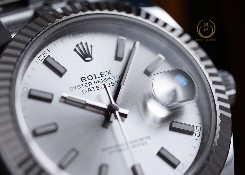 Rolex Datejust 41 White Rolesor Jubilee