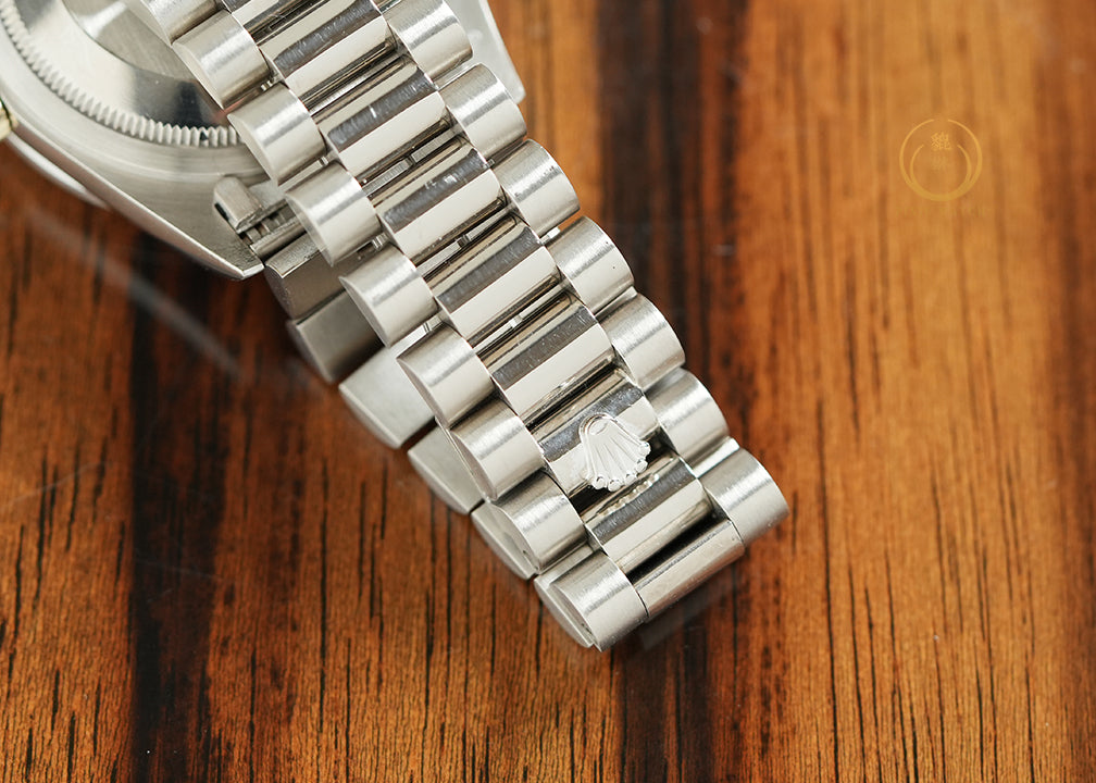 Rolex Day-Date 36 Full White Gold 18349