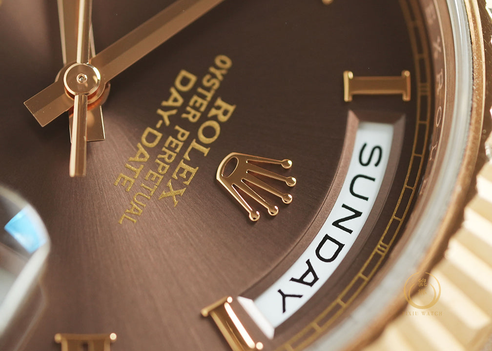 Rolex Day-Date II President Choc Dial