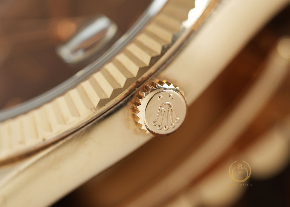 Rolex Day-Date II President Choc Dial