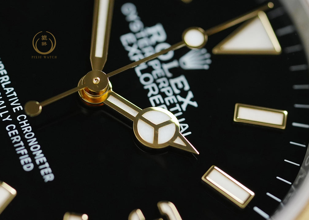 Rolex Explorer 36 Two-tone 124273