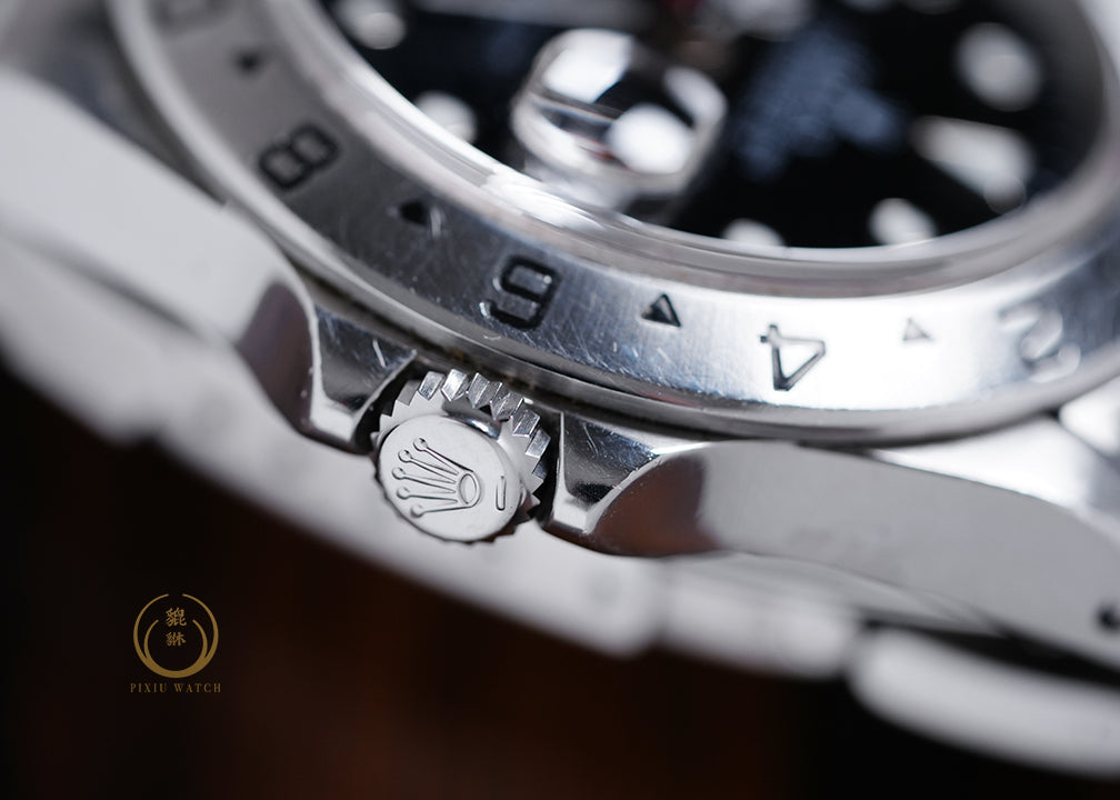 Rolex Explorer II 16570 Black Series A