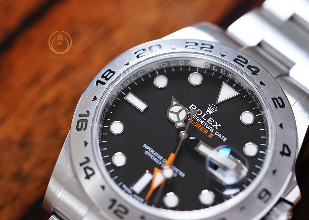 Rolex Explorer II 216570 Black Dial