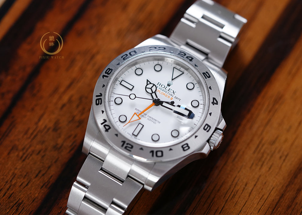 Rolex Explorer II 216570 White Dial