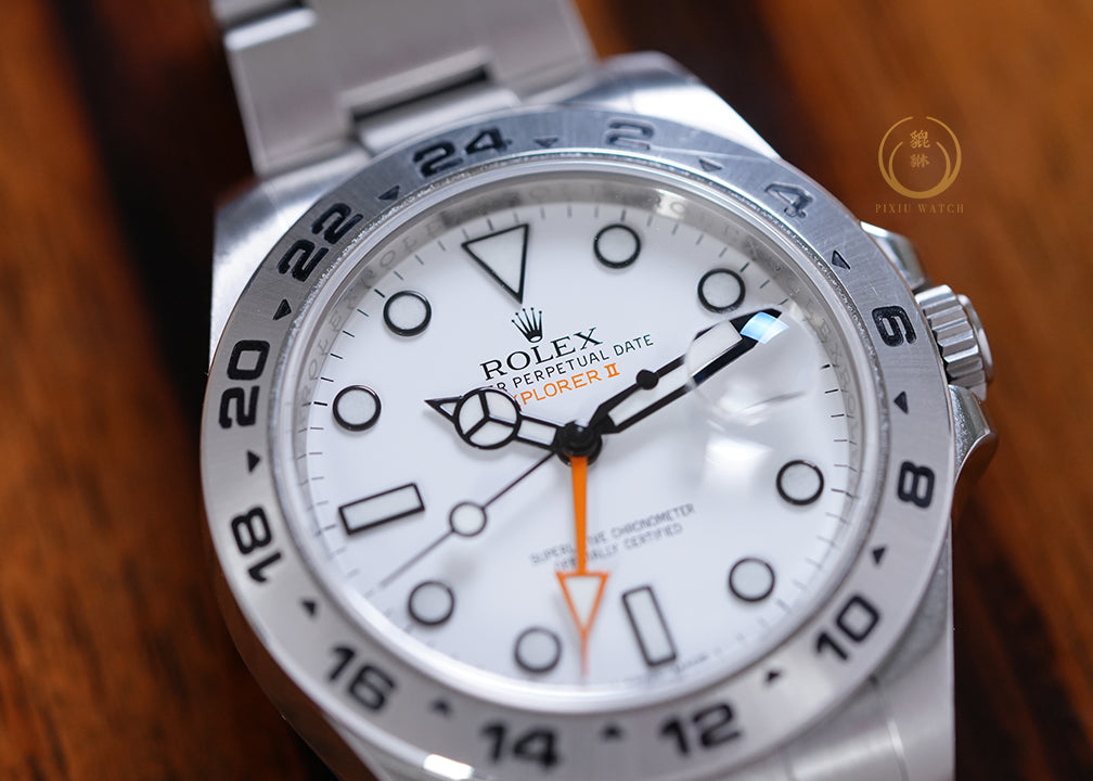 Rolex Explorer II 216570 White Dial