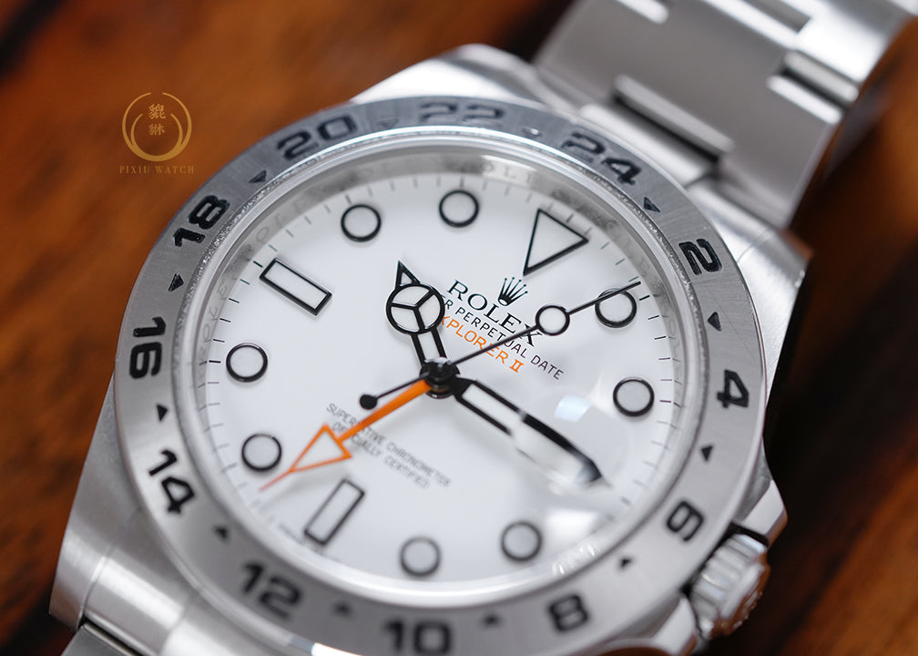 Rolex Explorer II 216570 White Dial