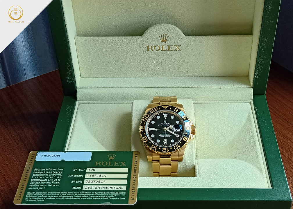 Rolex GMT-MASTER II Full Yellow Gold