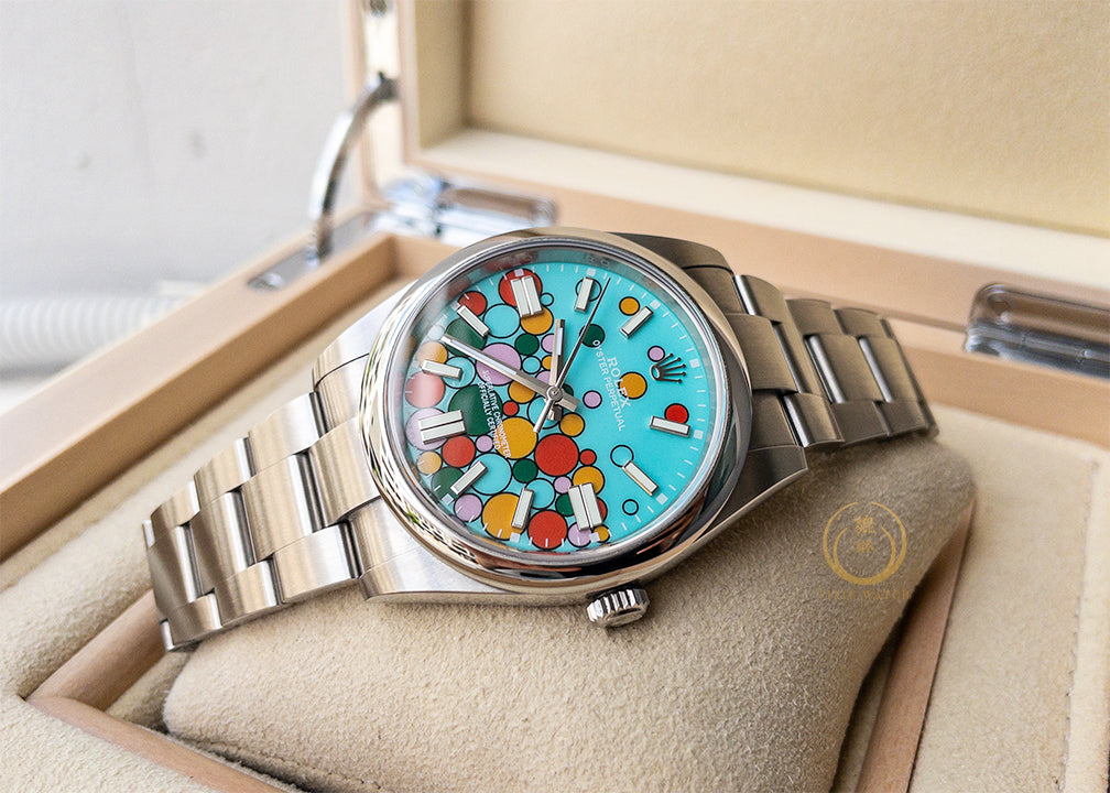 Rolex OP “Celebration” Dial After Setting