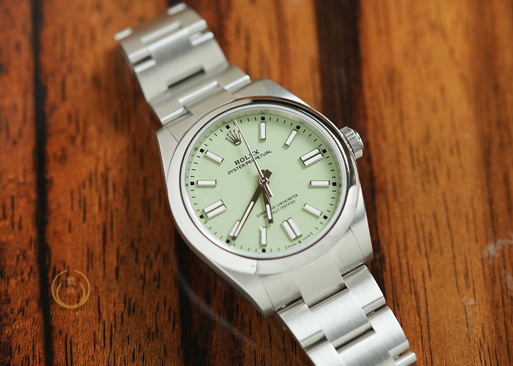 Rolex OP Pistachio Dial 134300