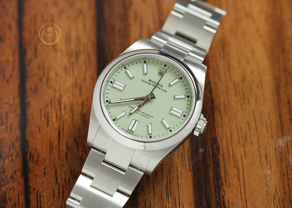 Rolex OP Pistachio Dial 134300
