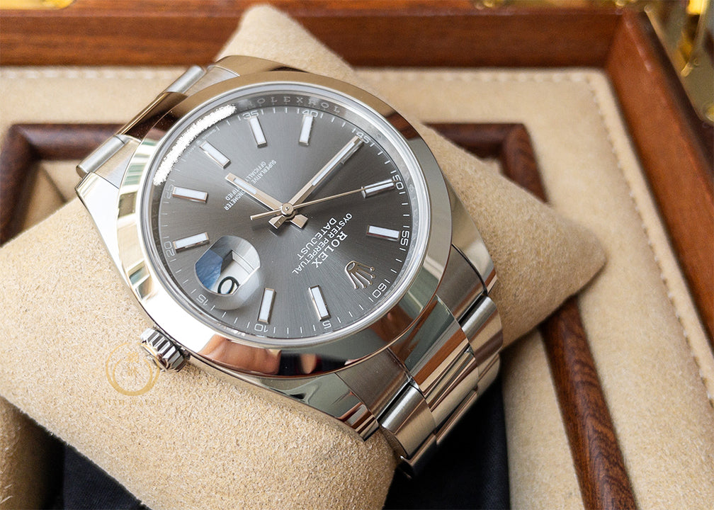 ‘Brand New’ Rolex Oyster Perpetual Slate Dial