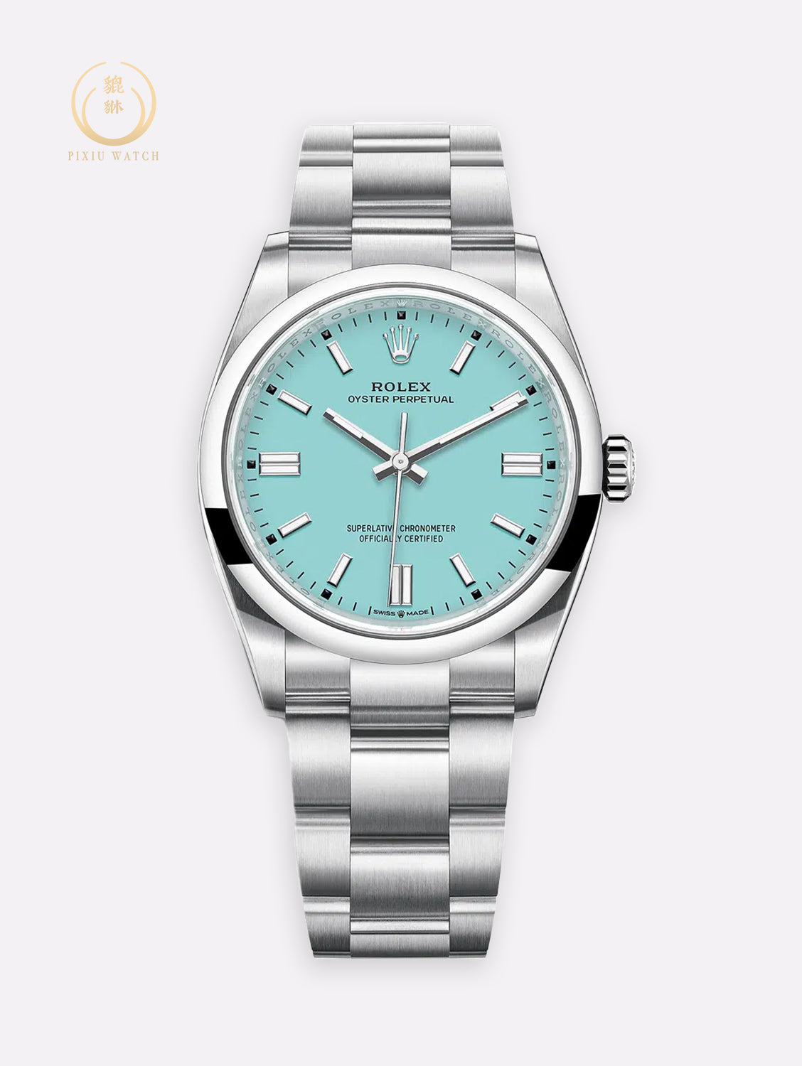 Rolex OP 36 Turquoise Blue 126000