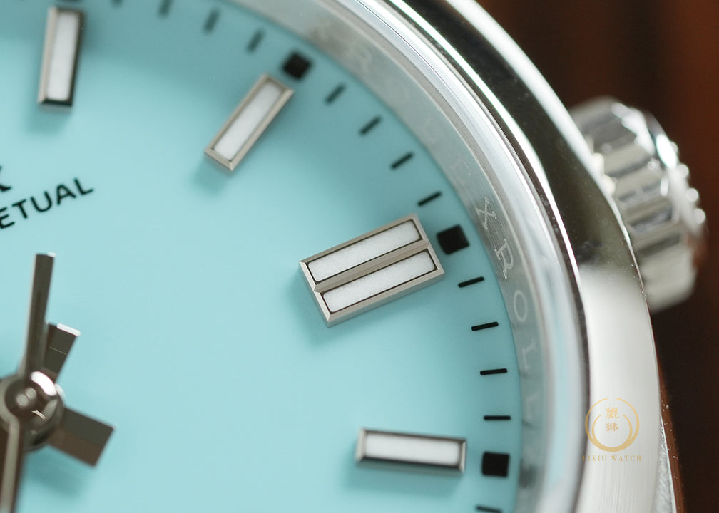 Rolex OP 36 Turquoise Blue 126000