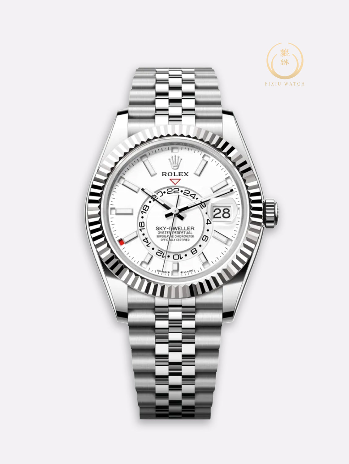 Rolex Sky-Dweller White Rolesor 336934