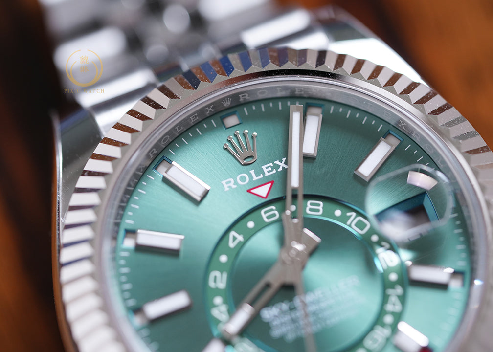 Rolex Sky-Dweller Mint Green