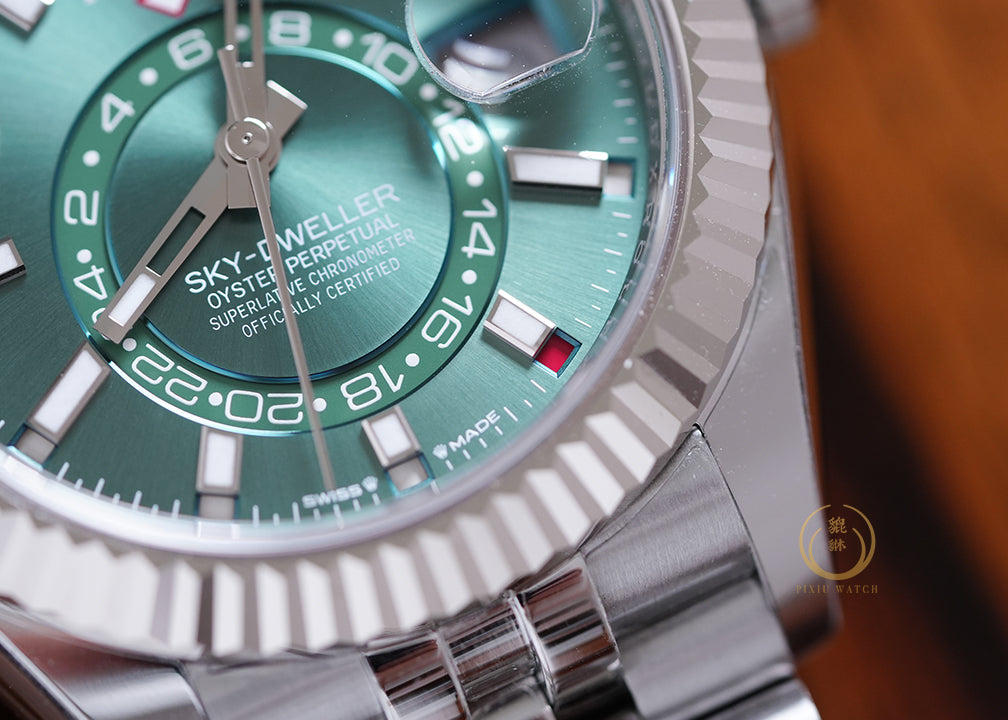Rolex Sky-Dweller Mint Green