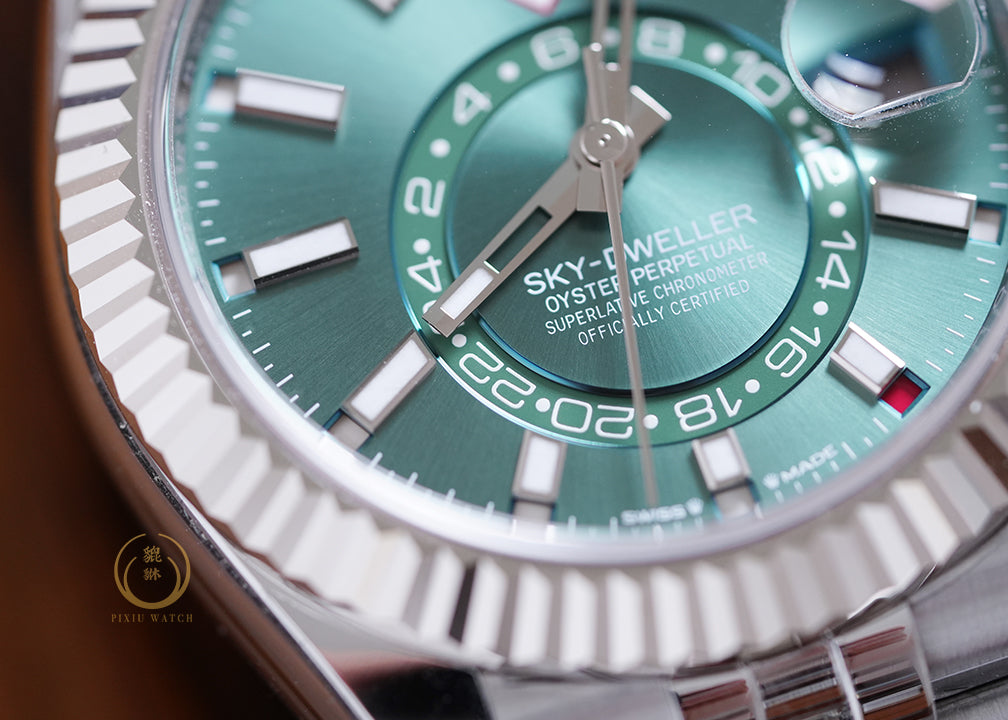 Rolex Sky-Dweller Mint Green