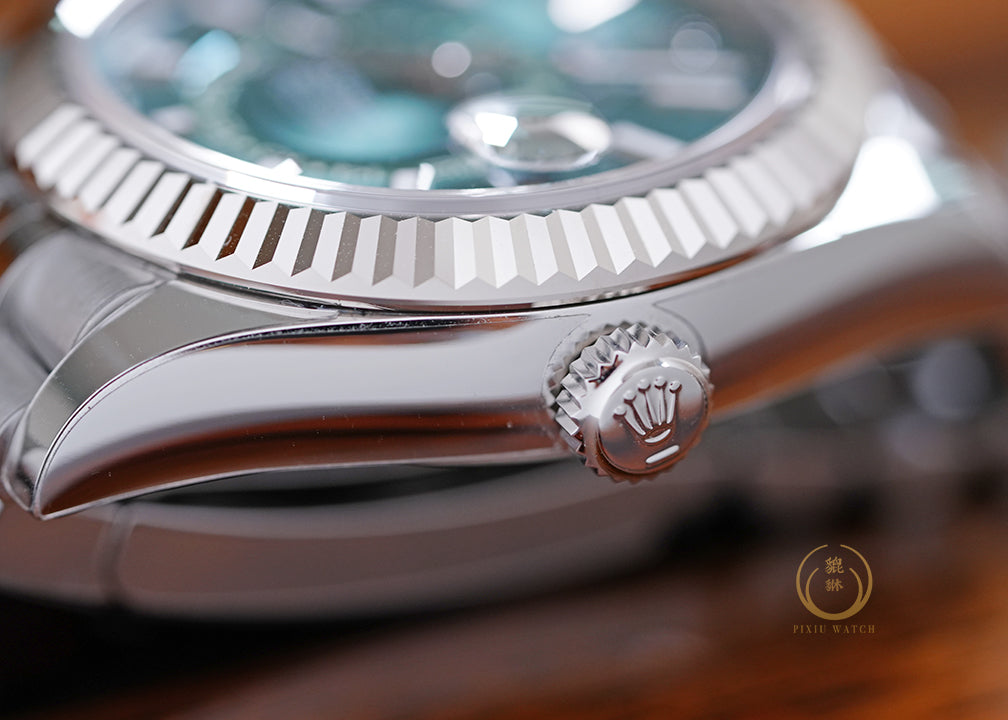 Rolex Sky-Dweller Mint Green