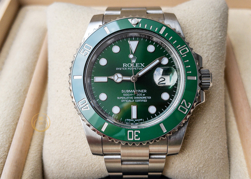 Rolex SubDate Hulk Scramble