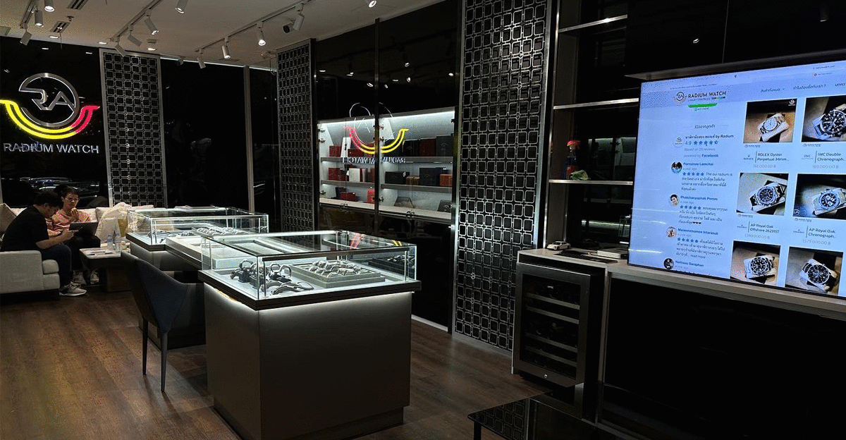 ร้านรับซื้อนาฬิกามือสอง ที่ เซ็นทรัลเวิลด์